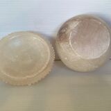 Alabaster box serrated edge