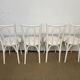 Série de 4 chaises bistrot vintage