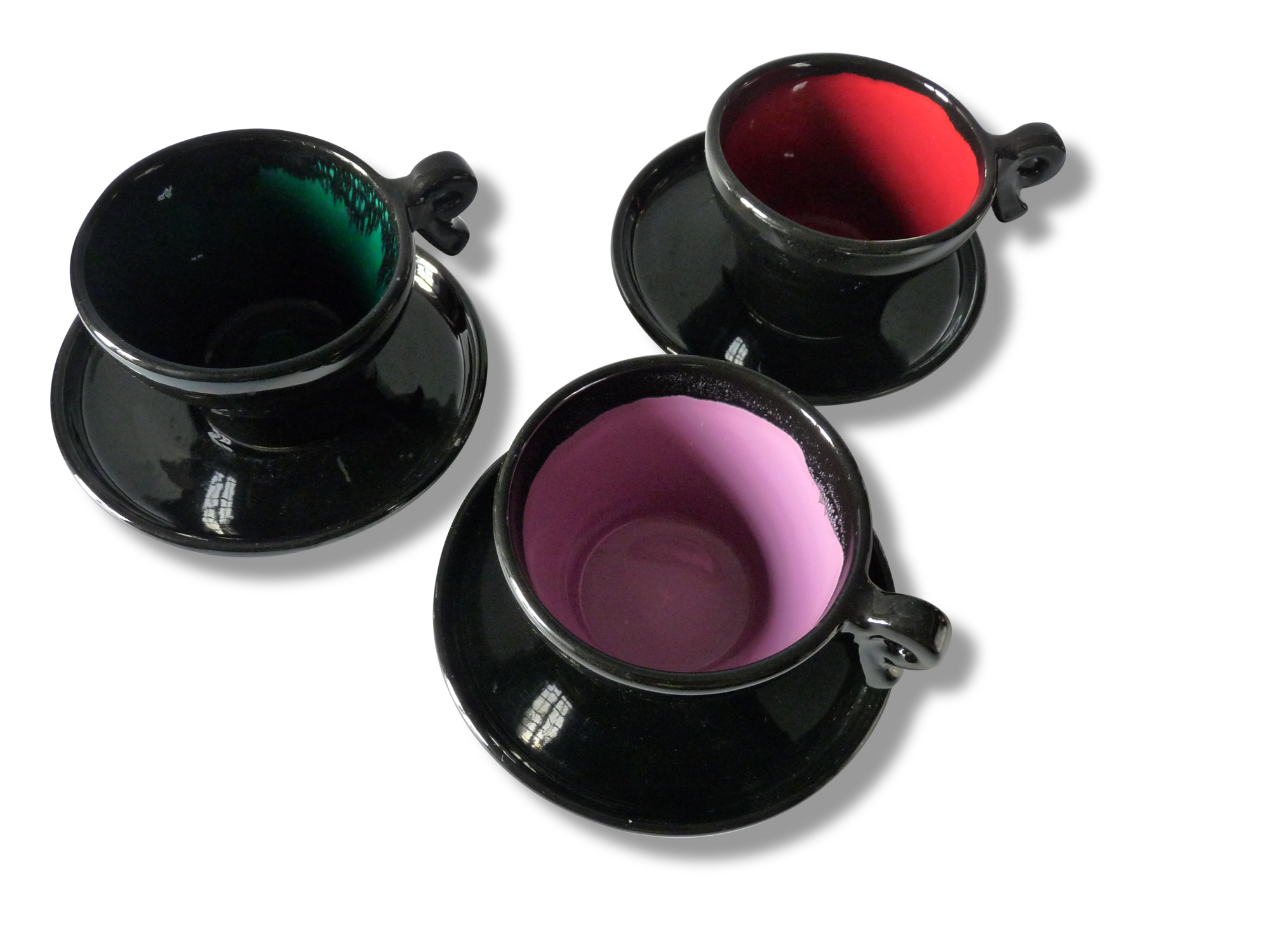 Lunches in sandstone color cups