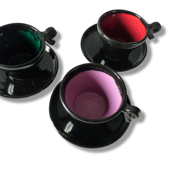 Lunches in sandstone color cups