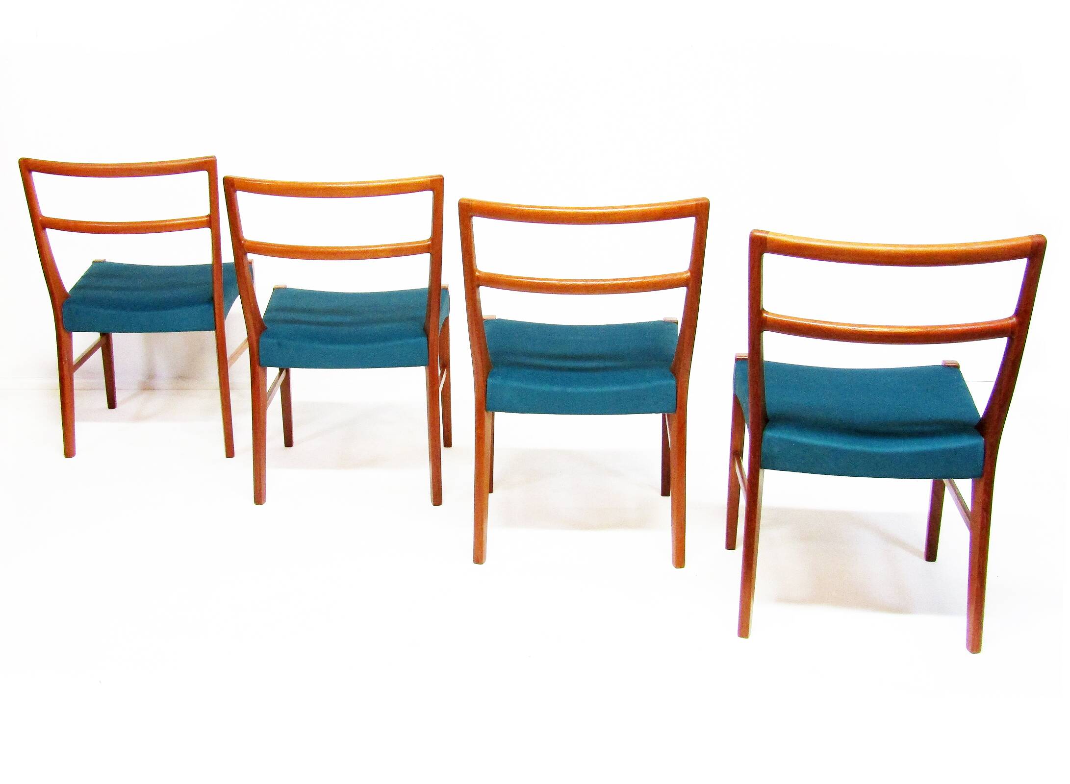 Four 1960s Danish Dining Chairs by Johannes Andersen for Bernhard Pedersen