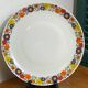 Two large round Bavaria porcelain dishes