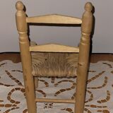 Chaise de poupée artisanale - vintage