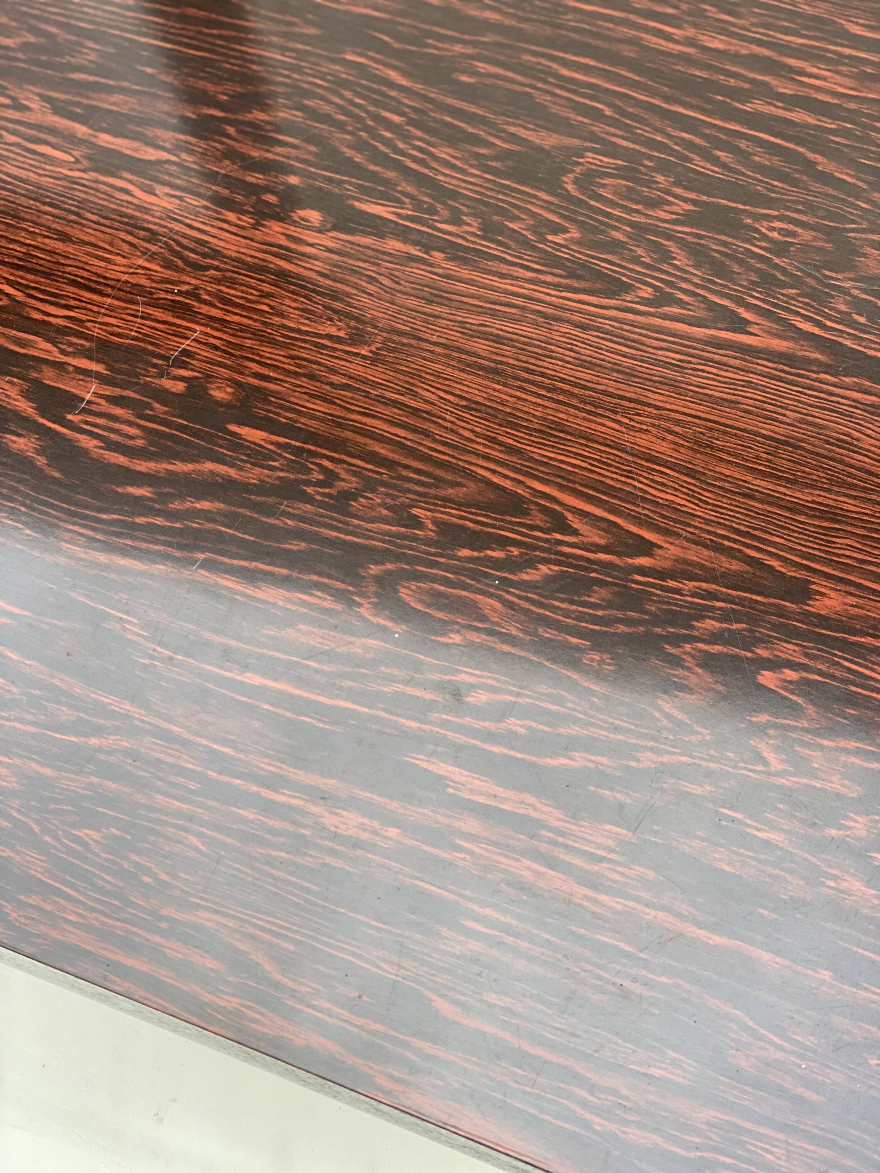 Large Rosewood Veneer Coffee Table