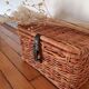 Vintage wicker malle