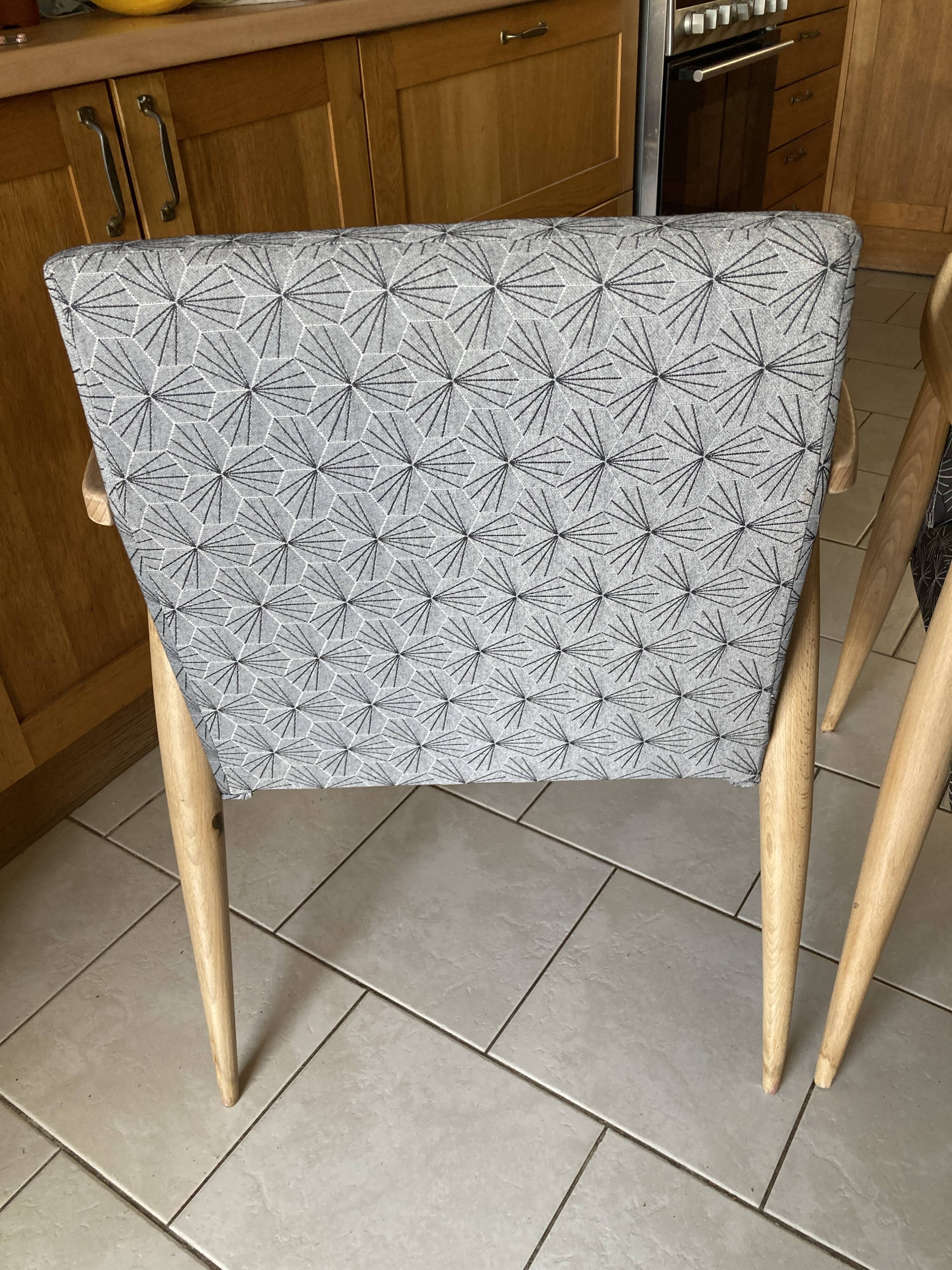 Pair of Stella armchairs