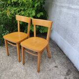 Pair of bistro chairs