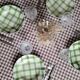 La Redoute x Selency lot de 4 assiettes mi-creuses vertes