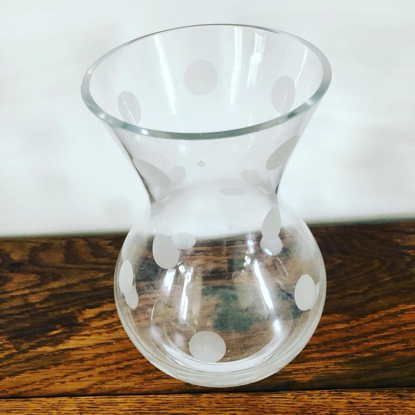 Polka dot vase