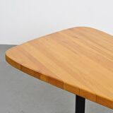 Free-form table, Charlotte Perriand for Les Arcs, circa 1986
