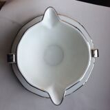 Old porcelain sauciere from Sologne Maison Lamotte