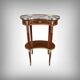 Small Kidney Table in Mahogany, Transition Style – Early 20th Century