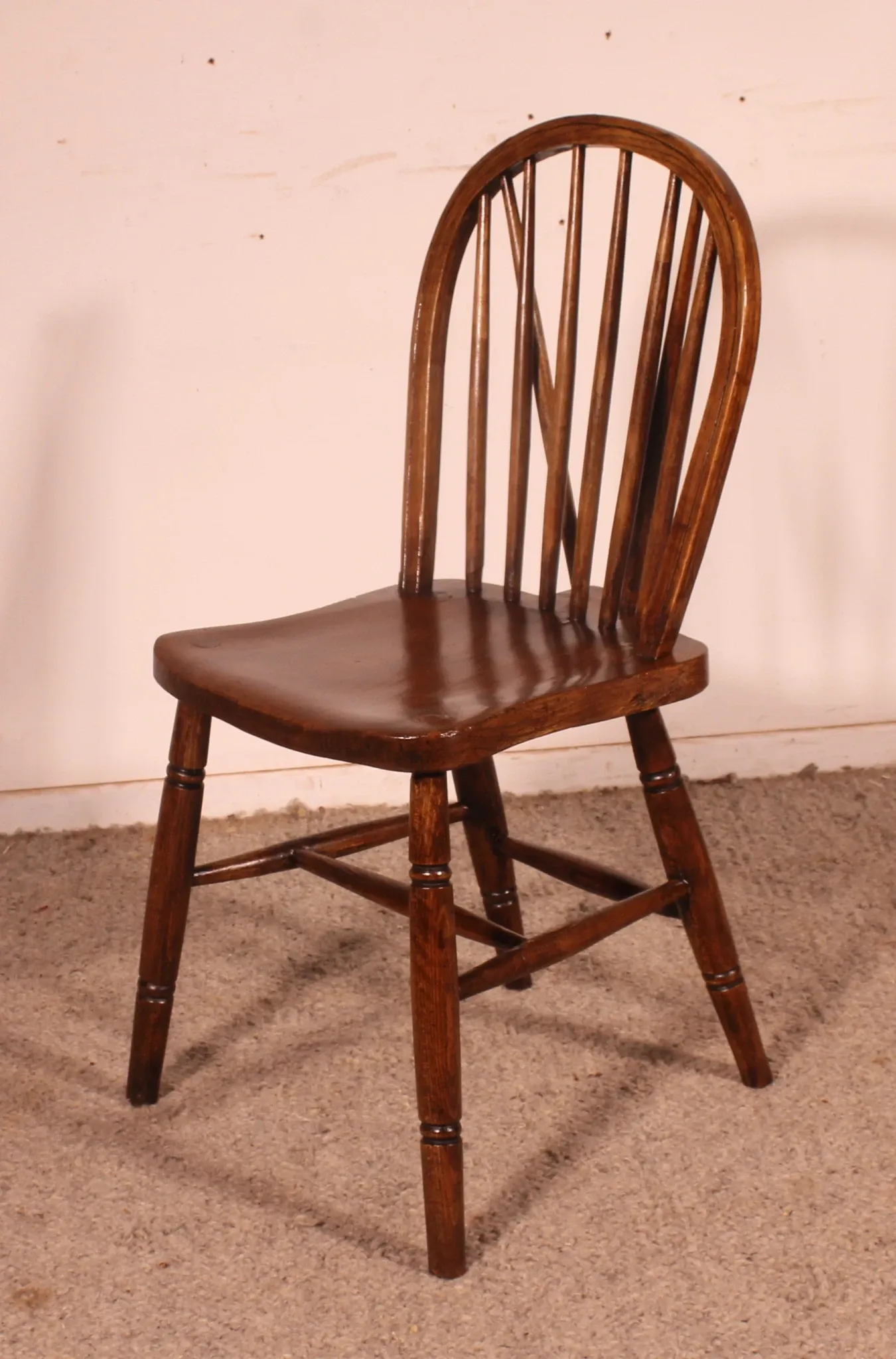 Set of 6 19th Century Windsor Chairs