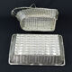 Christofle France Wine Basket Bottle Holder & Bread Basket Vannerie-Mid Century