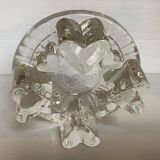 Bougeoir chauffe plat coeurs