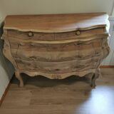 Baroque Louis XV Style Chest of Drawers