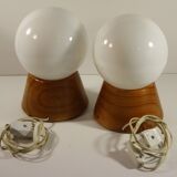 Paire de lampes de chevet