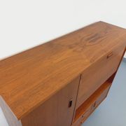 Meuble bibliothèque secrétaire de rangement vintage style scandinave