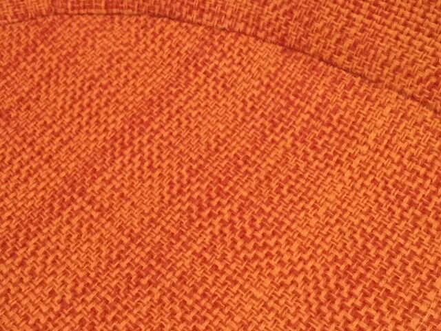 Herman Miller orange office armchair