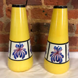 Pair of vases from somain pottery