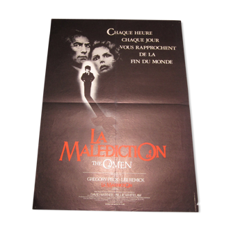 Affiche du film La malediction 80x60cm