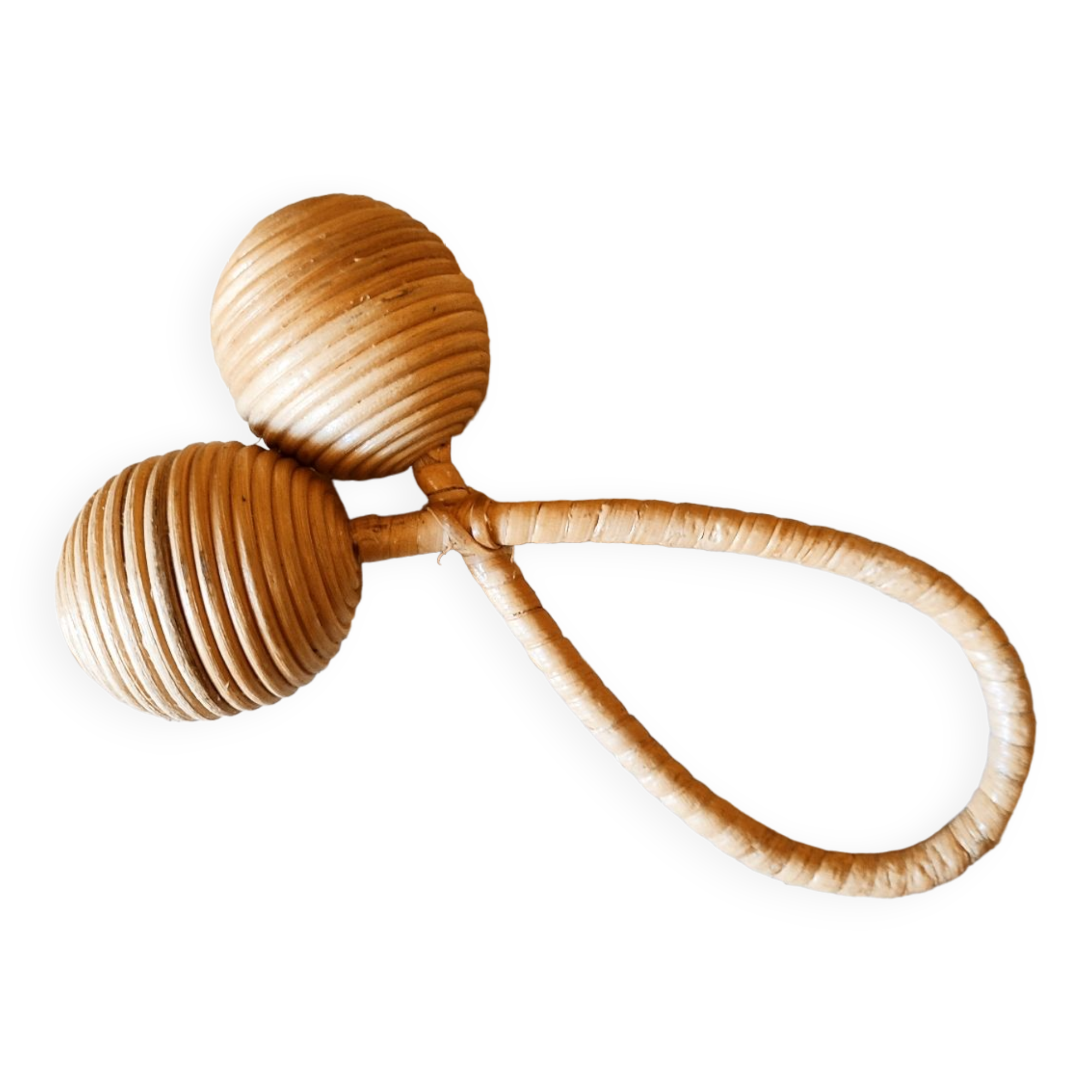 Rattan rattle