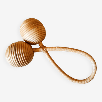 Rattan rattle