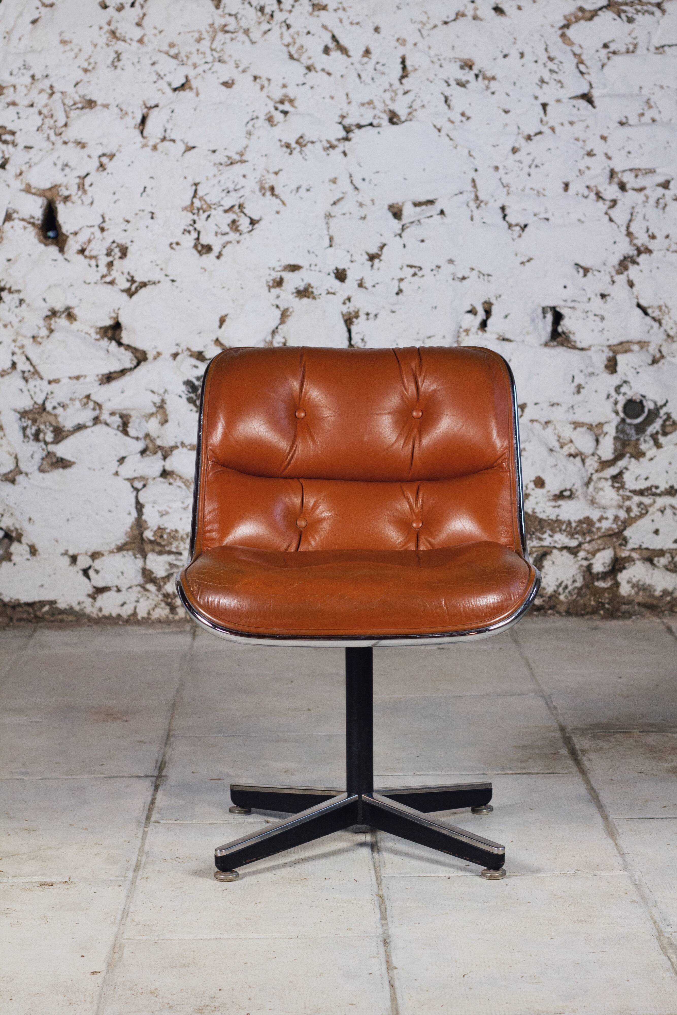 Pollock executive armchair, KNOLL