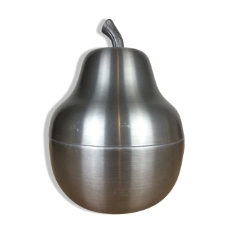 70s aluminum pear ice bucket