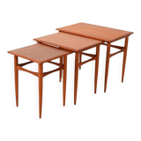 Scandinavian nesting tables from the 1950s–60s