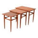 Scandinavian nesting tables from the 1950s–60s