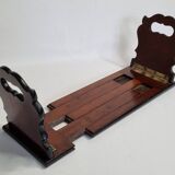 Solid wood zippered bookend, folding, 1900