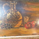 Still life painting signed