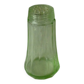 Saupoudreuse en verre en verre a facettes couleur ouraline