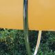 Arco telescopic design floor lamp from the 70s, marble base, chrome rod, plastic lampshade