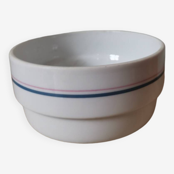 Vintage berlingot bowl Portugal le montanaud France stripe