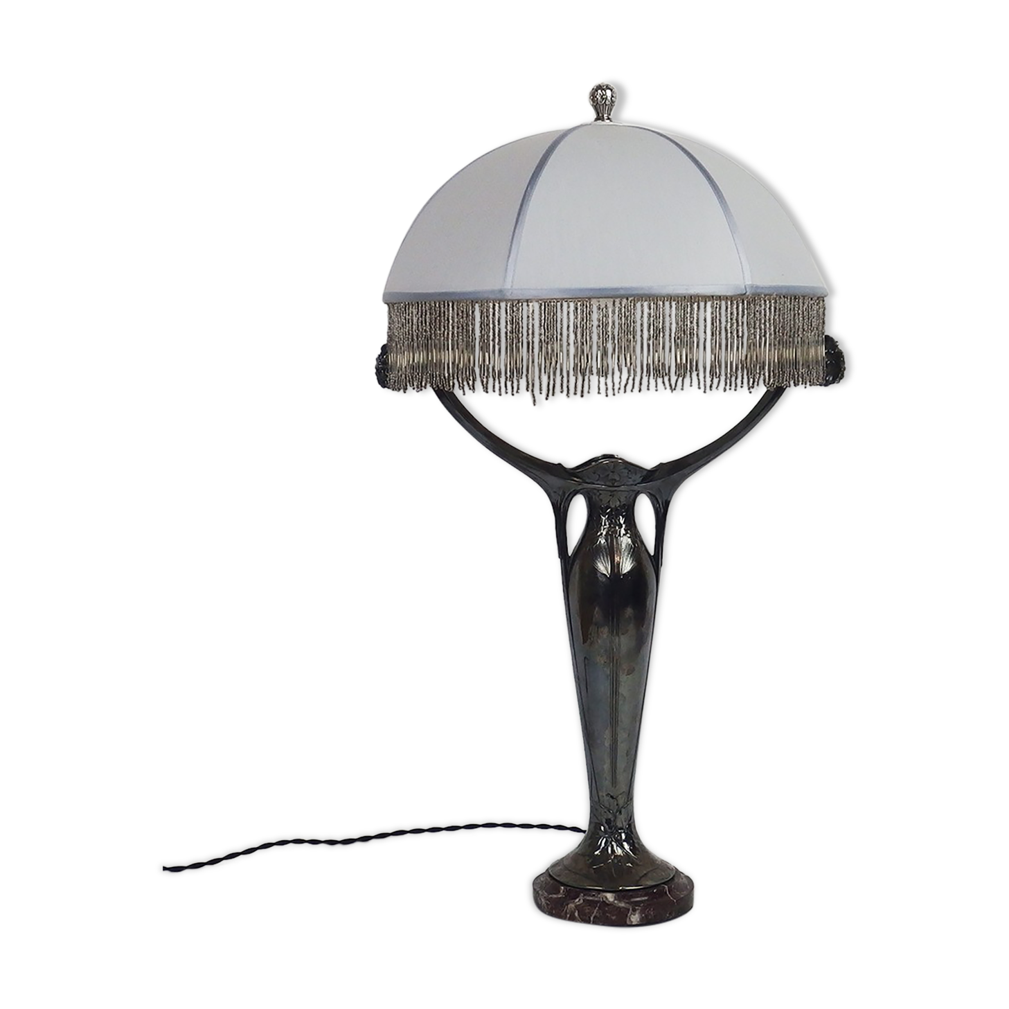 Art Nouveau lamp by Gallia Christofle
