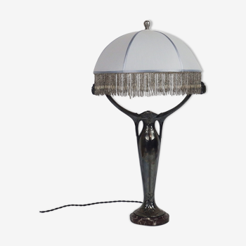 Art Nouveau lamp by Gallia Christofle