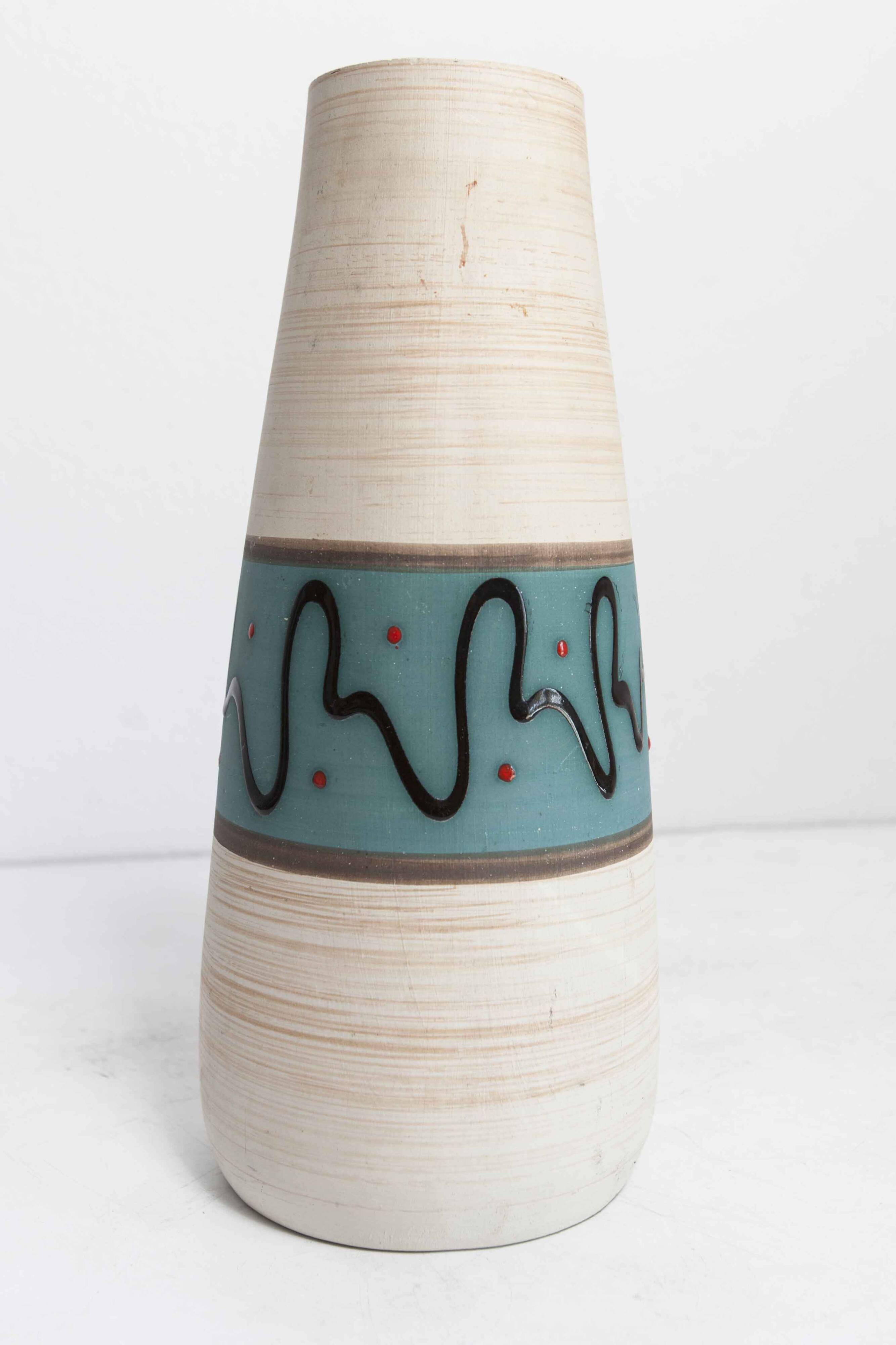 Large West Germany vase 1950 34cm ceramic