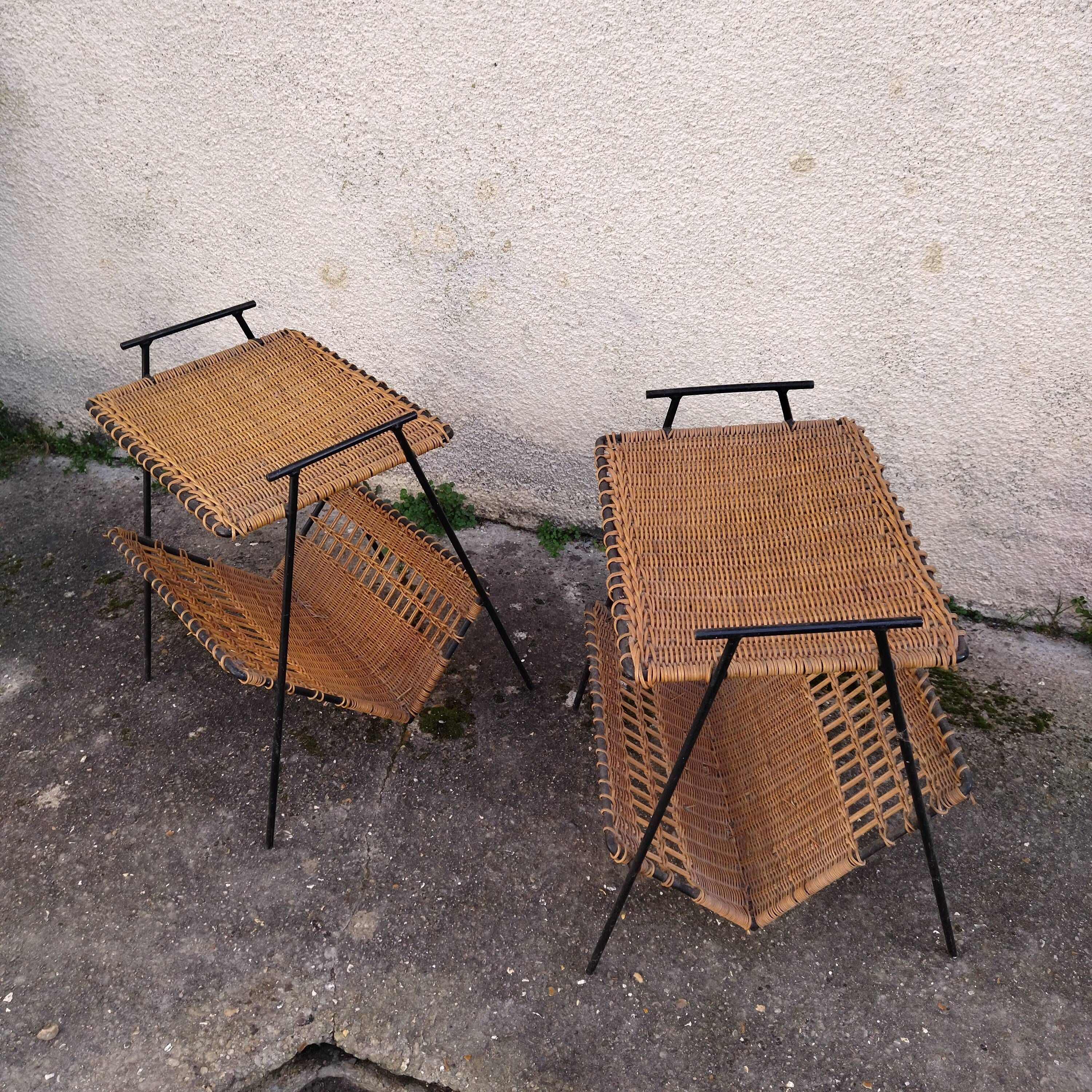 Pair of bedside tables