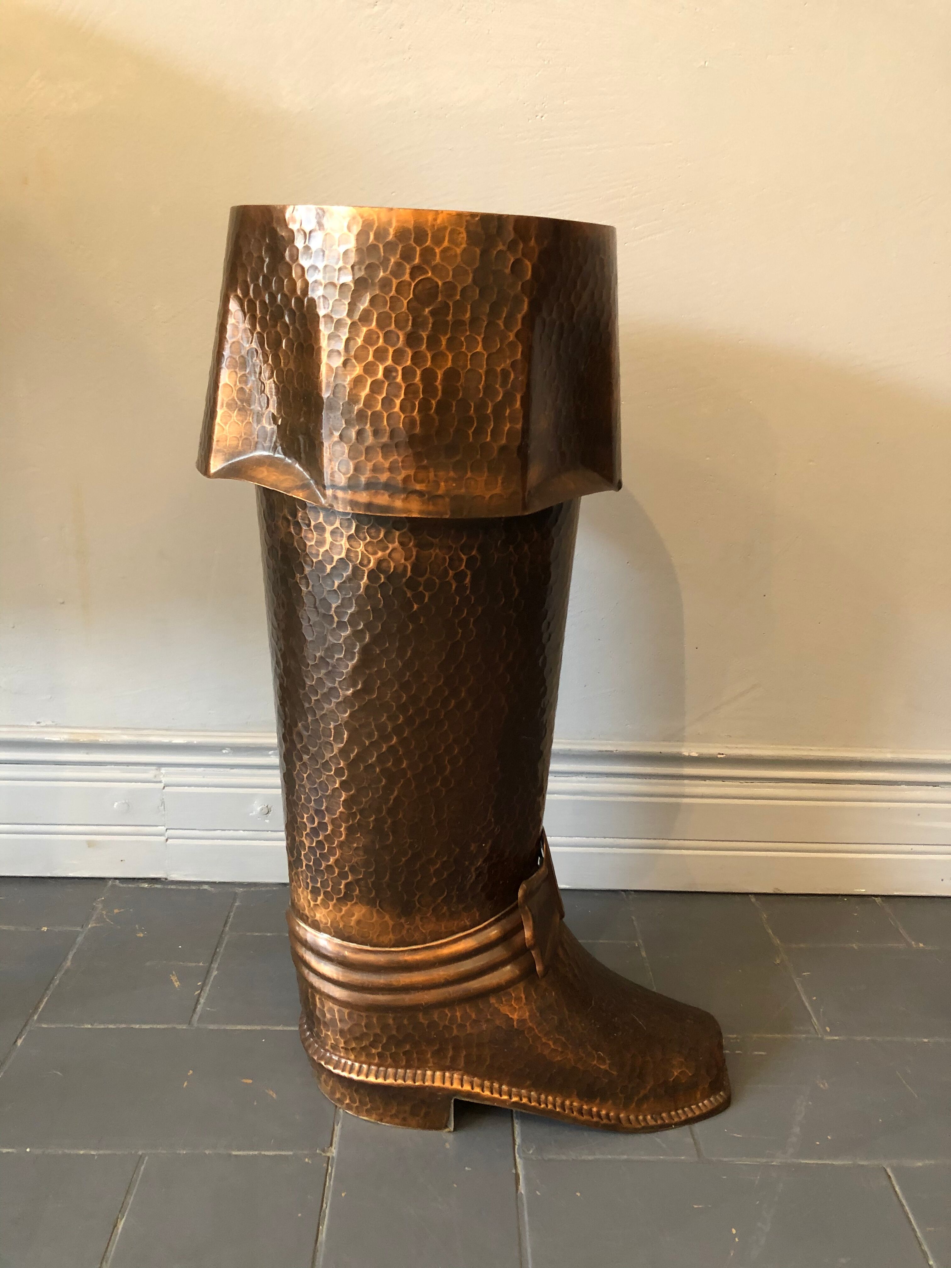 Old umbrella holder