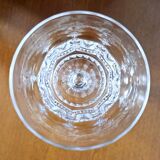 6 verres à vin en cristal