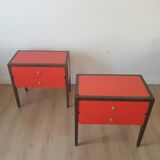 Paire de tables de chevet