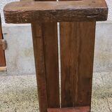 Solid wood school bench