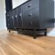 Retro brutalist sideboard