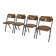 Set Of Four Compass Chairs 1960 Dutch Design School Chairs