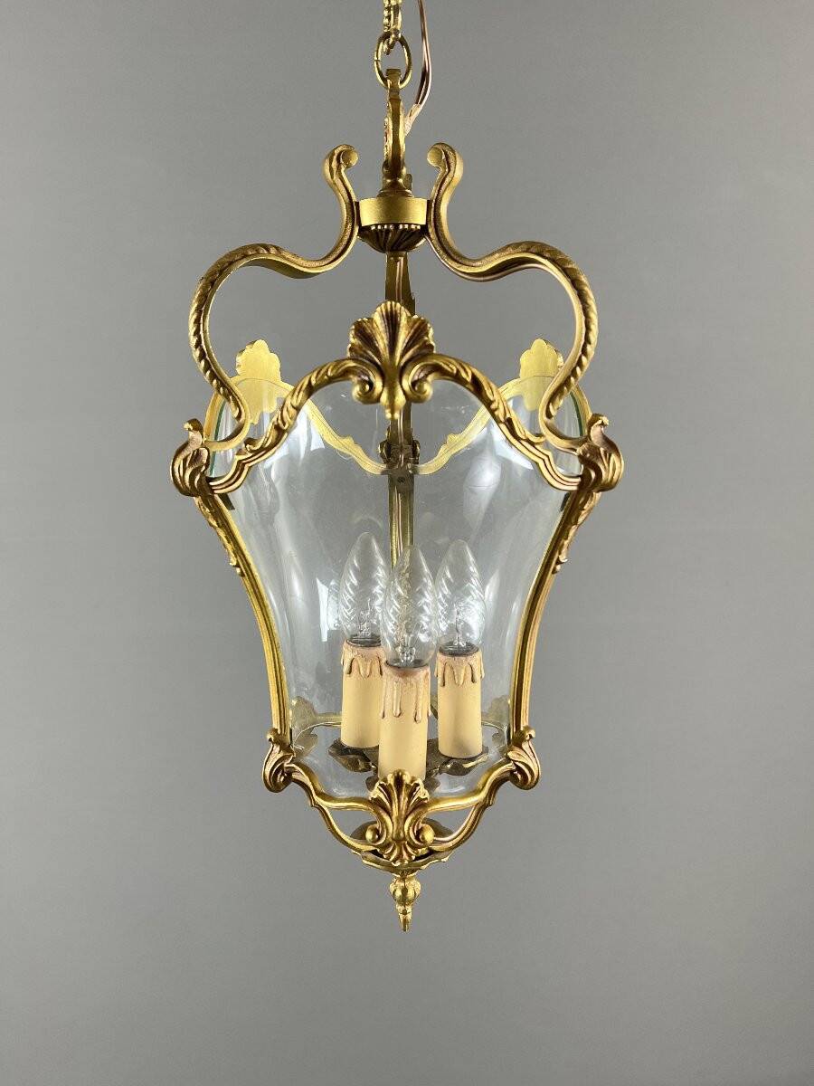 Louis XV style hanging lantern, 20th century