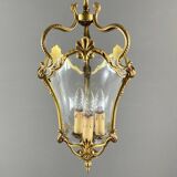 Louis XV style hanging lantern, 20th century