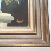 Still Life with Flowers and Fruits signed by Georges Mallet