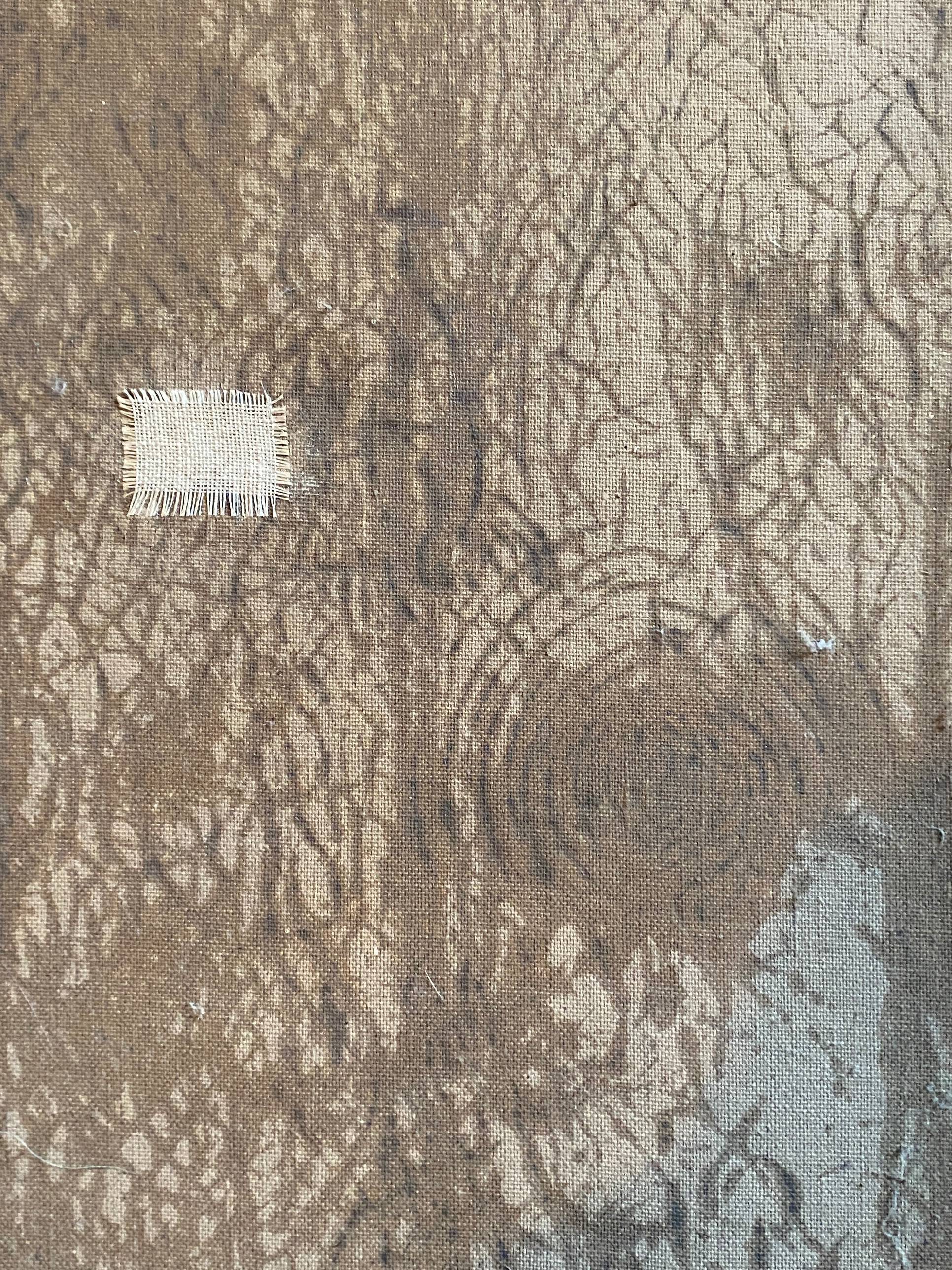 19th century HST painting "Boat in heavy weather" signed C. Lion + frame